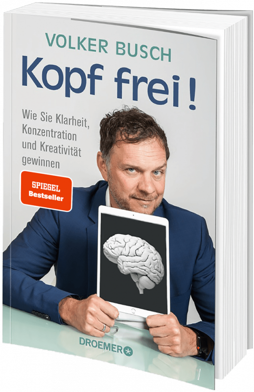 Buchcover "Kopf frei" von Prof. Dr. Volker Busch