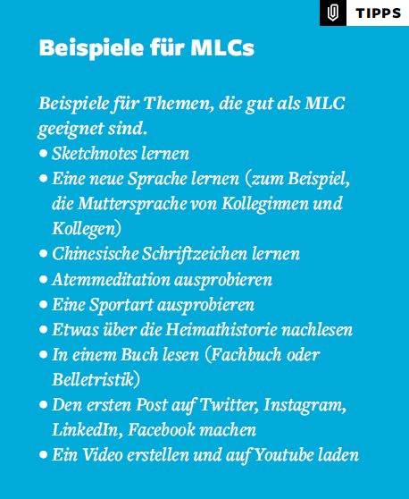 Beispiele für MLCs (Wie Micro-Learning-Cycles das lebenslange Lernen unterstützen)